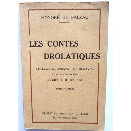 les contes drolatiques