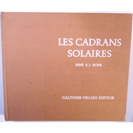 Les cadrans solaires