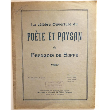 Poète et paysan