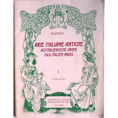 Arie italiane antiche, canto e piano