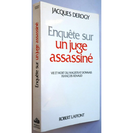 Enquête sur un juge assassiné 