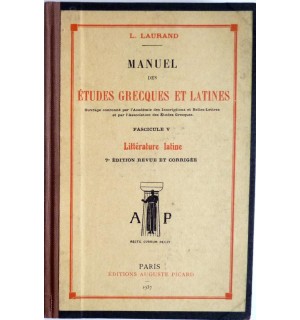 Manuel des études grecques et latines, fascicule 5