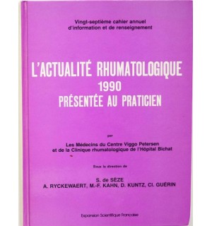 L'actualité rhumatologique 1990 présentée au praticien